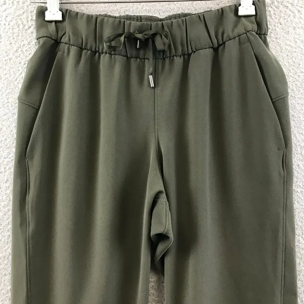 Lululemon On the Fly Jogger in Dark Olive pant size 2